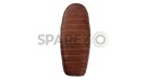 Royal Enfield GT and Interceptor 650cc Genuine Leather Brown Dual Seat D23 - SPAREZO